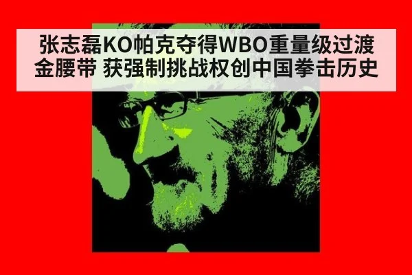 张志磊KO帕克夺得WBO重量级过渡金腰带 获强制挑战权创中国拳击历史